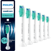 Tandborstrefill Vit 6p Philips.