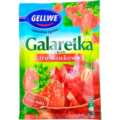 Gelé Med Jordgubbssmak 72g Gellwe.