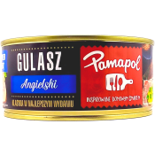 Engelsk Gulasch Konserverad Fläsk 300g Pamapol.