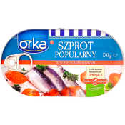 Brisling I Tomatsås 170g Orka.