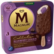 Glass Magnum Blueberry cookie vegansk 3-p GB Glace.