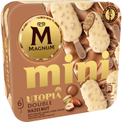 Glass Magnum Utopia double hazelnut mini 6-p GB Glace.