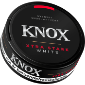 Portionssnus Extra stark Vit 19,2g Knox.