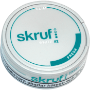 Portionssnus Vit Slim Fresh 16,6g Skruf.