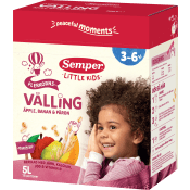 Flerkornsvälling äpple, banan & päron 3-6 år 5l 700g Semper.