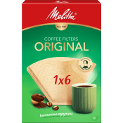 Kaffefilter 1x6 40-p Miljömärkt Melitta.