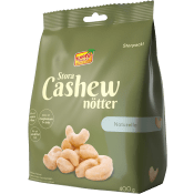 Cashewnötter Stora Naturella 400g Exotic Snacks.