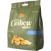 Cashewnötter S/O 400g Exotic Snacks.