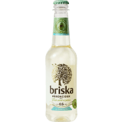 Cider Alkoholfri 0.5% Päron 33cl Briska.