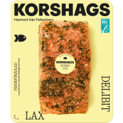 Laxfilé Färsk Gravad bit 300g Miljömärkt Korshags.