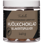 Lakritskulor Mjölkchokladdragerad 140g Treatville.