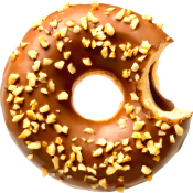 Donut Nutzilla 71g Donut Worry Be Happy.