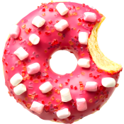 Donut Pinkie 58g Donut Worry Be Happy.
