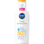 Solkräm barn Kids Sensitive Protect & Play Sun Lotion SPF50+ 200ml Nivea Sun.