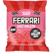 Godispåse Mini Ferrari Salt Hallon 80g Toms.