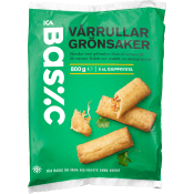Vegetariska vårrullar med grönsaker 800g ICA Basic.