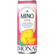 Läsk Zero Hallon Svartvinbär 33cl Mino.