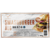 Smashburgare älg 180g Norrlandsvilt.