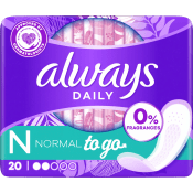 Trosskydd 20-p Daily Fresh Normal Always.