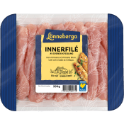 Kyckling tunna innerfiléer 500g Lönneberga.
