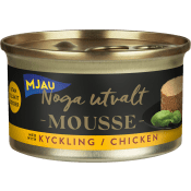 Kattmat Mousse Kyckling 85g Mjau Noga Utvalt.