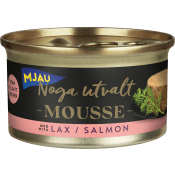 Kattmat Mousse Lax 85g Mjau Noga Utvalt.
