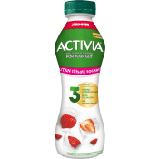 Drickyoghurt Jordgubb utan tillsatt socker 310g Activia.
