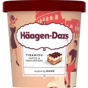 Glass Tiramisu 420ml Häagen Dazs.