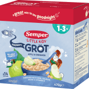 Godnattgröt äpple & kanel 1år 14p 470g Semper.