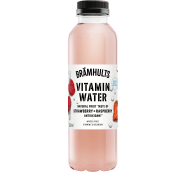 Vitamindryck Jordgubb & Hallonsmak 500ml Brämhults.
