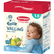 Fullkornsvälling dinkel & frukt 1år 23p 5l Semper.