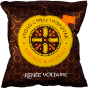 Snacks Vegan Crispy Linspuffar Jordnöt & Havssalt 60g Renée Voltaire.