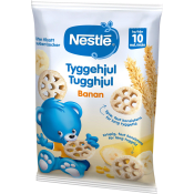 Barnmat Tugghjul banan 10m 28g Nestle.