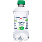 Kolsyrat vatten Päron/Äpple 33cl ICA.