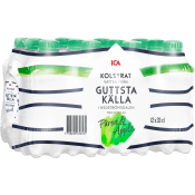 Kolsyrat Mineralvatten Päron/Äpple 12-pack 33cl ICA.