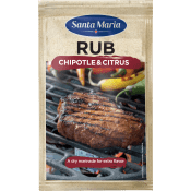 BBQ Rub Chipotle & citrus 22g Santa Maria.