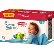Fullkornsvälling dinkel & frukt 1år 20l Semper.