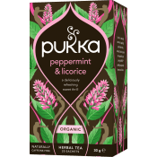 Peppermint & licorice te Ekologisk 20-p Pukka.