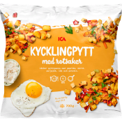 Kycklingpytt med rotsaker Fryst 700g ICA.