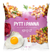 Pytt i panna 1kg ICA.