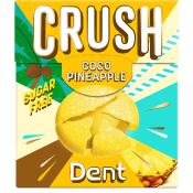 Pastillask Crush Coco Pineapple 25g Dent.