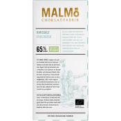 Chokladkaka Mörk Choklad Havssalt 65% 80g Malmö Chokladfabrik.