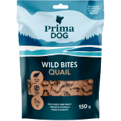 Hundgodis Wild Bites Vaktel PrimaDog.