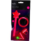 Glow set Rosa 4 delar Barn Festive.