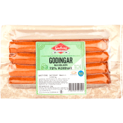 Grillkorv Godingar 76% Kötthalt 500g Gudruns.