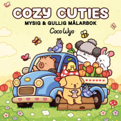 Cozy Cuties : mysig och gullig Coco Wyo målarbok.