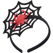 Diadem med spindelnät och spindel ICA.