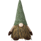 Tomte Rune Grön 33 cm ICA.