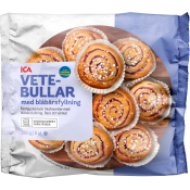 Blåbärsbullar 360g ICA.