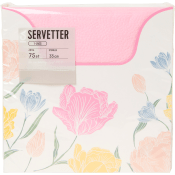 Servettbox Tulip 33cm ICA.